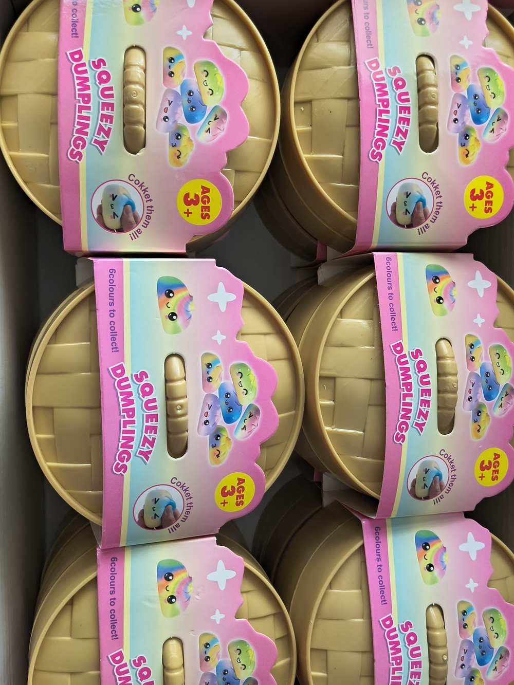 Squeezy Dumplings - Cute Dumpling Squishy Display For Sale!!!